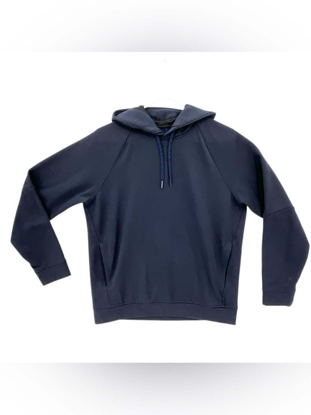Lululemon Men’s City Sweat Pullover Hoodie Thermo Heathered Nautical Navy Medium